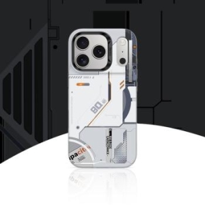 Markowy Armor Case Benks Dynamic Magnetic Mecha Apple iPhone 17 Pro Max Biały (Camera Control Button) - 202074