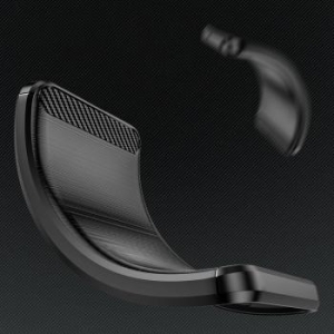 Carbon Case Motorola Moto G04 / G24 / E14 4G / G04s 4G Czarny - 202018