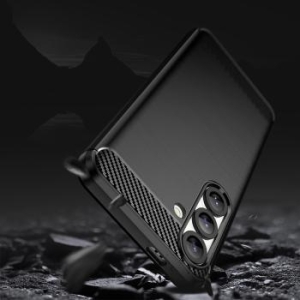 Carbon Case Motorola Moto G04 / G24 / E14 4G / G04s 4G Czarny - 202020
