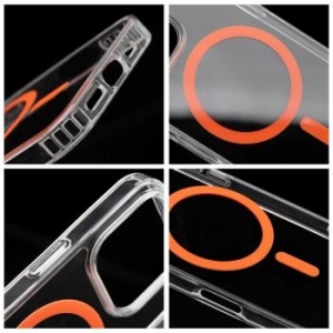 Drop Glue Colorful Ring Mag Cover Samsung Galaxy A26 5G / A17 5G Pomarańczowy - 202152