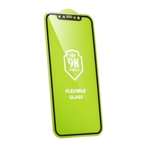 Szkło Hybrydowe 5D Flexible Full Glue Apple iPhone 14 Pro Czarny - 202081
