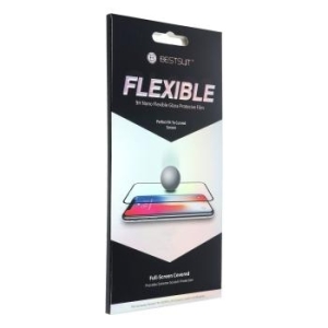 Szkło Hybrydowe 5D Flexible Full Glue Apple iPhone 14 Pro Czarny - 202082