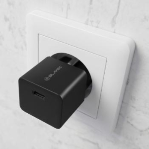 Ładowarka sieciowa USB Typ C Blavec BC-10 PD 25W 3A z kablem Typ C na Typ C Czarny - 202294