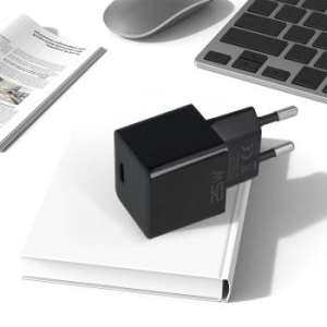 Ładowarka sieciowa USB Typ C Blavec BC-10 PD 25W 3A z kablem Typ C na Typ C Czarny - 202295
