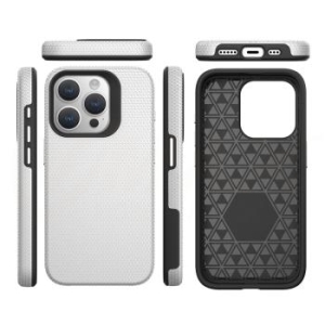 Triangle Case Samsung Galaxy A15 4G / A15 5G Srebrny - 204205