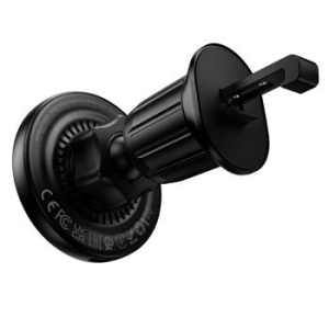 Uchwyt Samochodowy magnetyczny z ładowaniem indukcyjnym na kratkę Borofone BH224 Flash Czarny - 204150