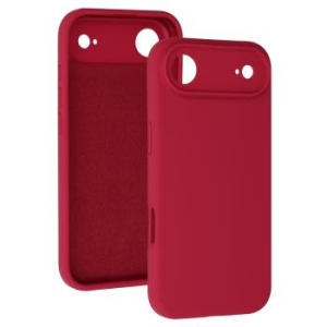 Silicone Lite Case Apple iPhone 17 Air Bordowy - 204256