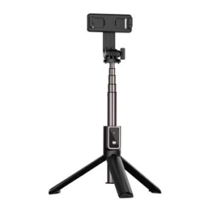 Uchwyt do Selfie Mini z odpinanym pilotem bluetooth i tripodem P40L Czarny - 205400