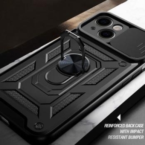 Slide Camera Armor Case Samsung Galaxy A37 5G Czarny - 205373