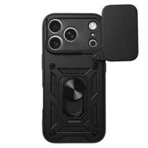 Slide Camera Armor Case Apple iPhone 17 Pro Czarny - 205376