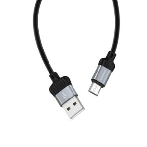 Kabel USB na Micro USB Borofone BX28 Dignity 2,4A 1m Szary - 205384