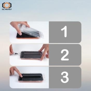 Szkło Hartowane 6D Full Glue Dust-Free Easy Fit Samsung Galaxy A56 / A57 5G Czarny - 205353