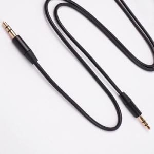 Kabel Audio Jack 3,5 mm - Jack 3,5 mm Maxlife 1m Czarny - 205360