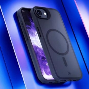 Markowy Silikon 3mk Smoke MagCase Apple iPhone 16E/ iPhone 17E Przezroczysty/Czarny - 205420