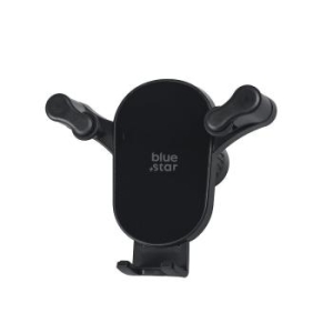 Uchwyt do samochodu grawitacyjny do kratki Blue Star Black Mirror Czarny - 205434