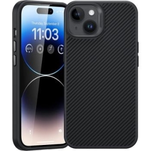 Markowy Armor Case Benks Magnetic Hybrid Armor Pro Kevlar Metal Frame 600D Apple iPhone 15 Plus Czarny - 205461