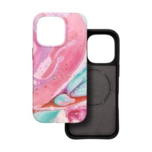 Markowy Armor Case Forcell F-Protect Mirage MagSafe Apple iPhone 16 Pro Pink Marble - 206091