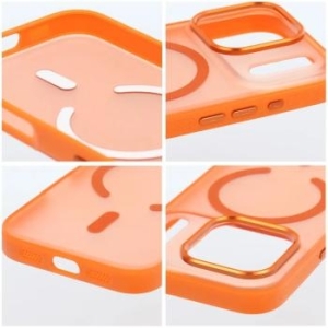 Flexline Mag Cover Apple iPhone 17 Pro / 18 Pro (low camera edge) Pomarańczowy - 205753