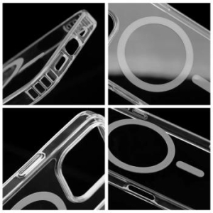 Drop Glue Colorful Ring Mag Cover Apple iPhone 17 Pro / 18 Pro (low camera edge) Szary - 205920