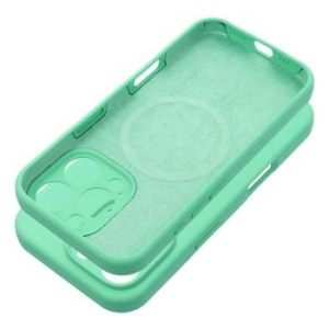 MagSilicone Case Apple iPhone 17 Pro / 18 Pro (low camera edge) Miętowy - 205867