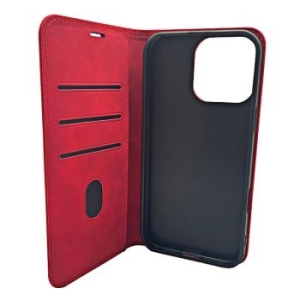 Suede Book Motorola Moto EDGE 70 Fusion Czerwony - 206210