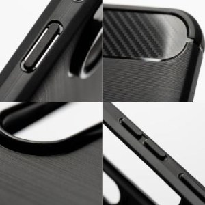 Carbon Case Oppo A6x 4G / A6x 5G 5G / A6t 4G / A6t 5G / A6c 4G Czarny - 206241
