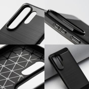 Carbon Case Oppo A6x 4G / A6x 5G 5G / A6t 4G / A6t 5G / A6c 4G Czarny - 206242