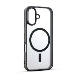 Markowy Silikon Etteri Matt Mag Apple iPhone 16 Czarny - 206442
