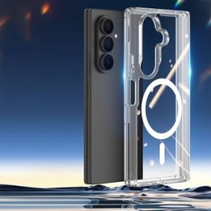 Markowy Hard Case CLIN MAG z MagSafe Samsung Galaxy Z Fold 8 Ultra Przezroczysty - 206414