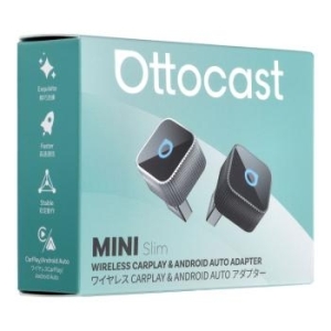 Adapter samochodowy bezprzewodowy OTTOCAST Mini Cube T2 Srebrny - 206421