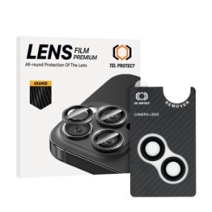 Szkło Hartowane na aparat 3D Lens Aramid Series Apple iPhone 13/13 Mini (obiektyw 2 sztuki) - 206335