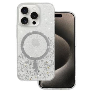 Moonlite Magsafe Case Samsung Galaxy S25 Srebrny Clear - 206354