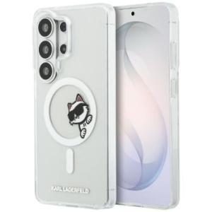 Markowy Hard Case Karl Lagerfeld Magnetic IML Peekaboo Choupette Samsung Galaxy S26 Ultra Przezroczysty - 206552