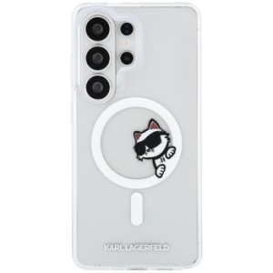 Markowy Hard Case Karl Lagerfeld Magnetic IML Peekaboo Choupette Samsung Galaxy S26 Ultra Przezroczysty - 206553