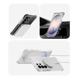 Markowy Armor Case Rock Crystal Clear Magnetic Series Samsung Galaxy S26 Ultra Przezroczysty - 206685