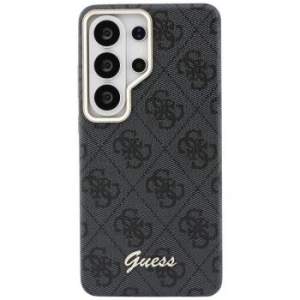 Markowy Hard Case Guess 4G Script MagSafe Samsung Galaxy S26 Ultra Czarny - 206613