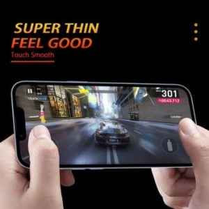 Szkło Hybrydowe 5D Full Glue Bestsuit Flexible Apple iPhone 15 Pro Czarny - 206706