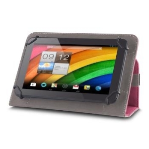 Uniwersalne etui na tablet Fantasia 9-11''(L27 x W20 mm) Różowy - 207416