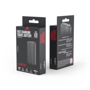 Power Bank 20000mAh Maxlife MXPB-02 PD QC 20W Czarny - 207420