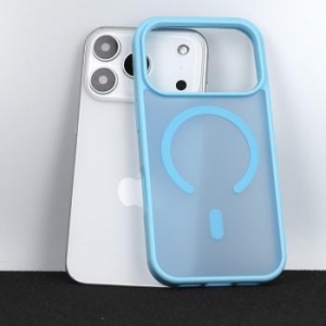 Aura Matte Magsafe Case Apple iPhone 17 Pro Niebieski - 207459