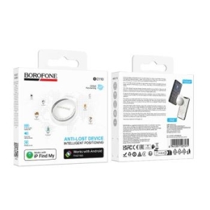 Lokalizator Borofone BC110 Find dual (Dual Apple & Android) Biały - 207525
