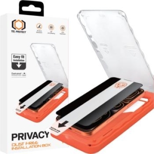 Szkło Hartowane Dust-Free Easy Fit Privacy Titan Apple iPhone 17 Pro Max Czarny - 207543
