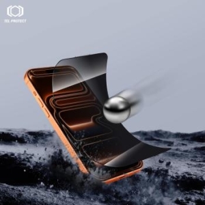 Szkło Hartowane Dust-Free Easy Fit Privacy Titan Apple iPhone 17 Pro Max Czarny - 207546