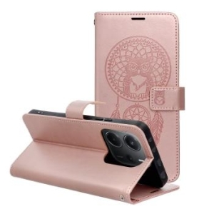 Mezzo Book Xiaomi Redmi Note 14 Pro 5G / 14 Pro Plus 5G Łapacz snów Różowe Złoto - 207658