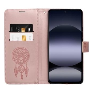 Mezzo Book Xiaomi Redmi Note 14 Pro 5G / 14 Pro Plus 5G Łapacz snów Różowe Złoto - 207659