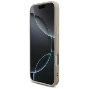 Markowy Hard Case Guess PU W/ Big 4G Classic Logo Apple iPhone 17 Pro Max /18 Pro Max Różowe Złoto - 207676