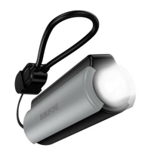 Power Bank 5000mAh Typ C z latarką Borofone BJ87 Star Czarny - 207740