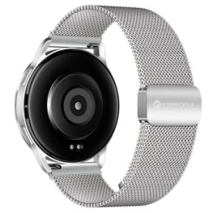 Pasek magnetyczny stal 22mm Samsung Galaxy Watch Forcell F-Design FS11 Srebrny - 207801