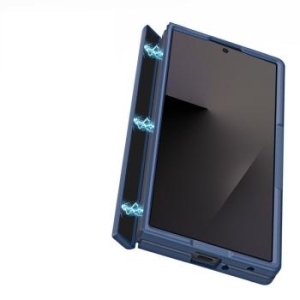 Markowy Hard Case Dux Ducis YIND z MagSafe Samsung Galaxy Z Fold 8 Ultra Ciemny Niebieski - 207826
