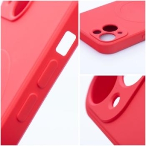 Silicone Mag Cover Samsung Galaxy A17 / A18 Czerwony (camera protection) - 207840